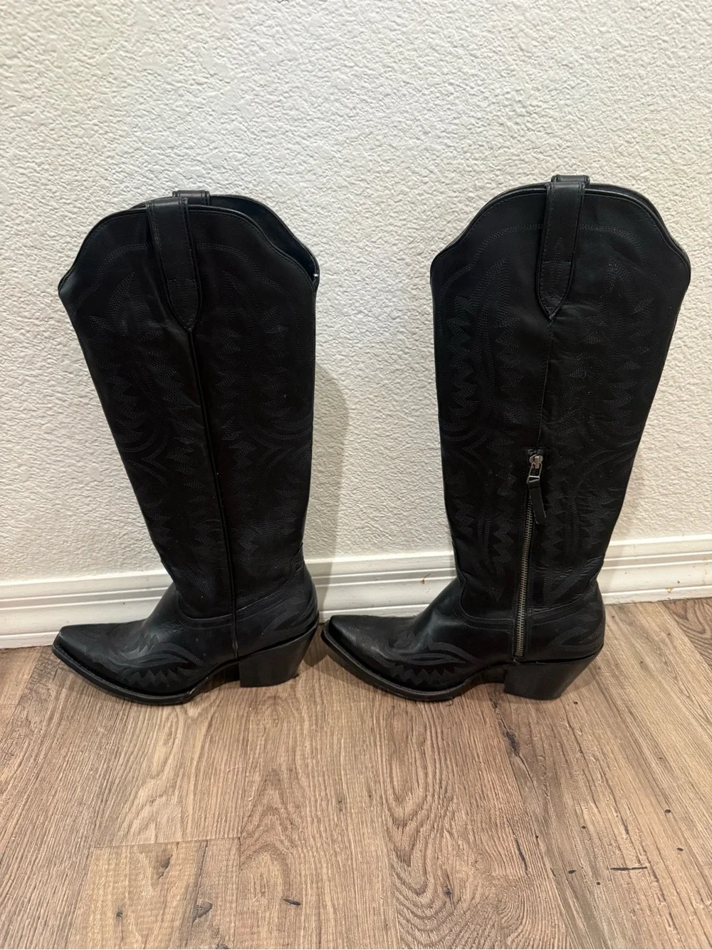 Ariat Casanova X Toe Western Boot Black Leather - Picture 5 of 9